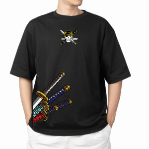 Anime Zoro Swords Men’s Over Size T-shirt